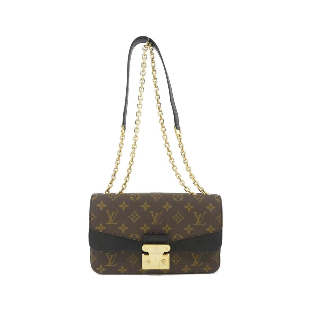 Louis Vuitton Monogram Black Marron Monogram Monogram Shoulder Bag