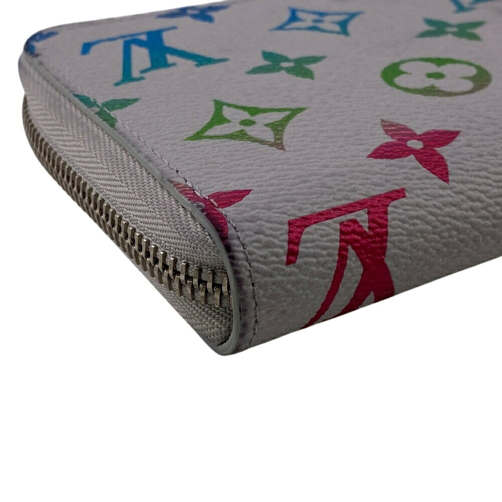 Louis Vuitton Gray Leather Long Wallet