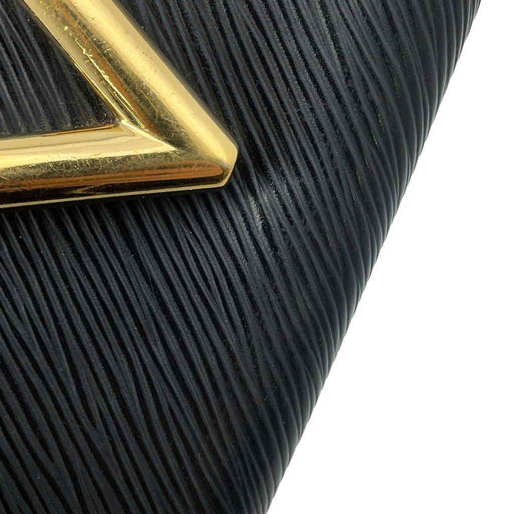Louis Vuitton Noir Epi Leather Spangles Chain/Shoulder Wallet