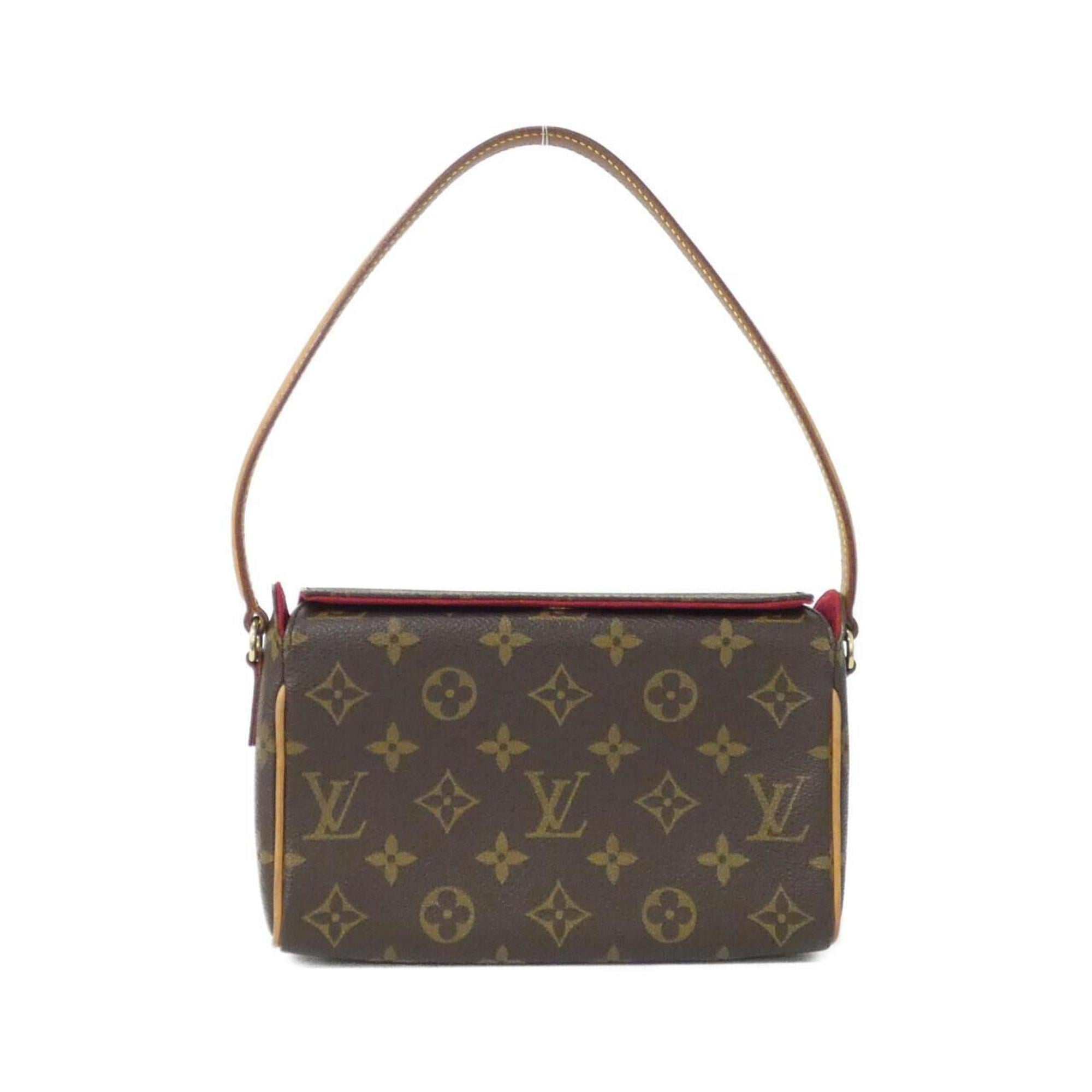 Louis Vuitton Monogram Marron Coated Canvas Handbag