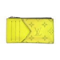 Louis Vuitton Taigarama Jaune Yellow Pvc Coin Purse/Coin Case