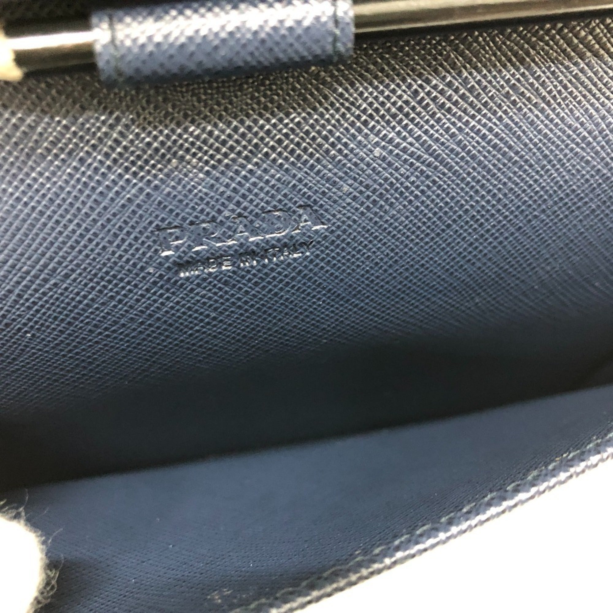Prada Blue Wallet (Bi-Fold)