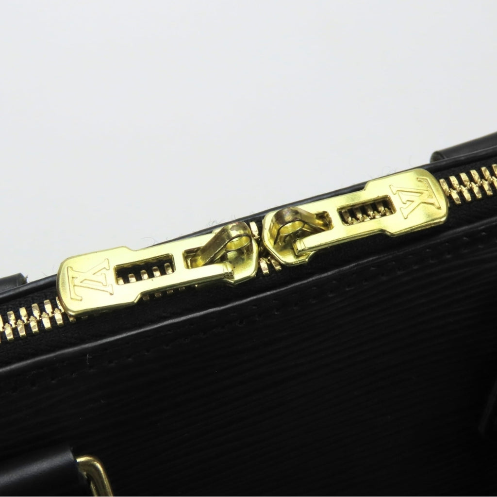 Louis Vuitton Epi Black Noir Epi Leather Handbag