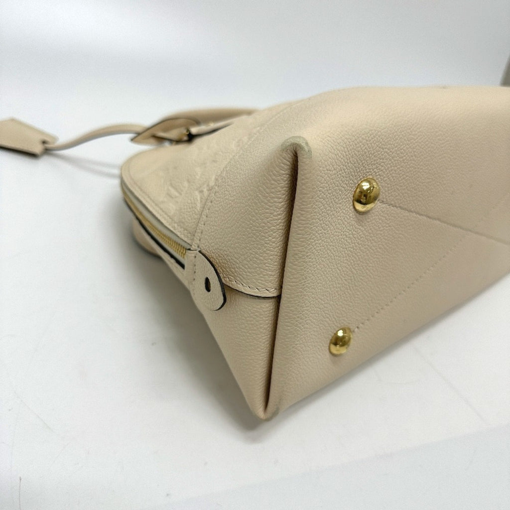 Louis Vuitton Beige Monogram Empreinte Handbag