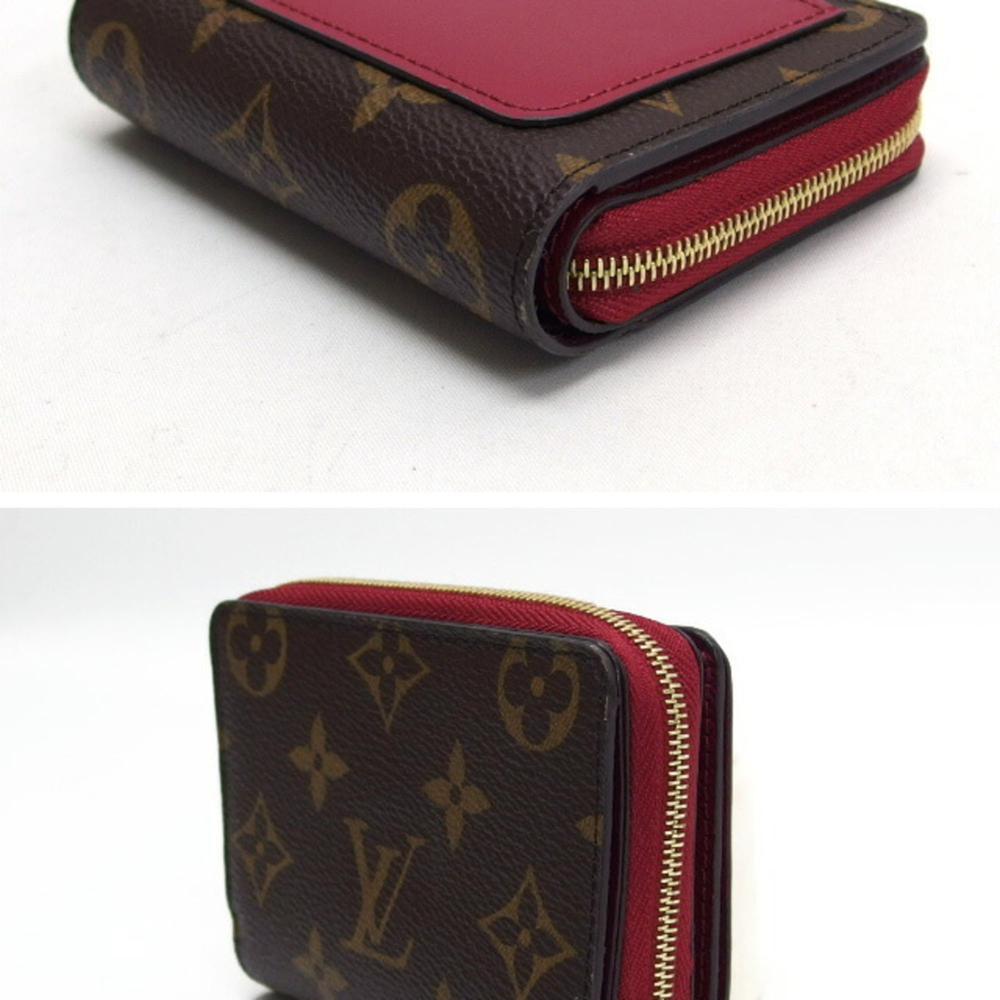 Louis Vuitton Fuchsia Pink Monogram Leather Wallet