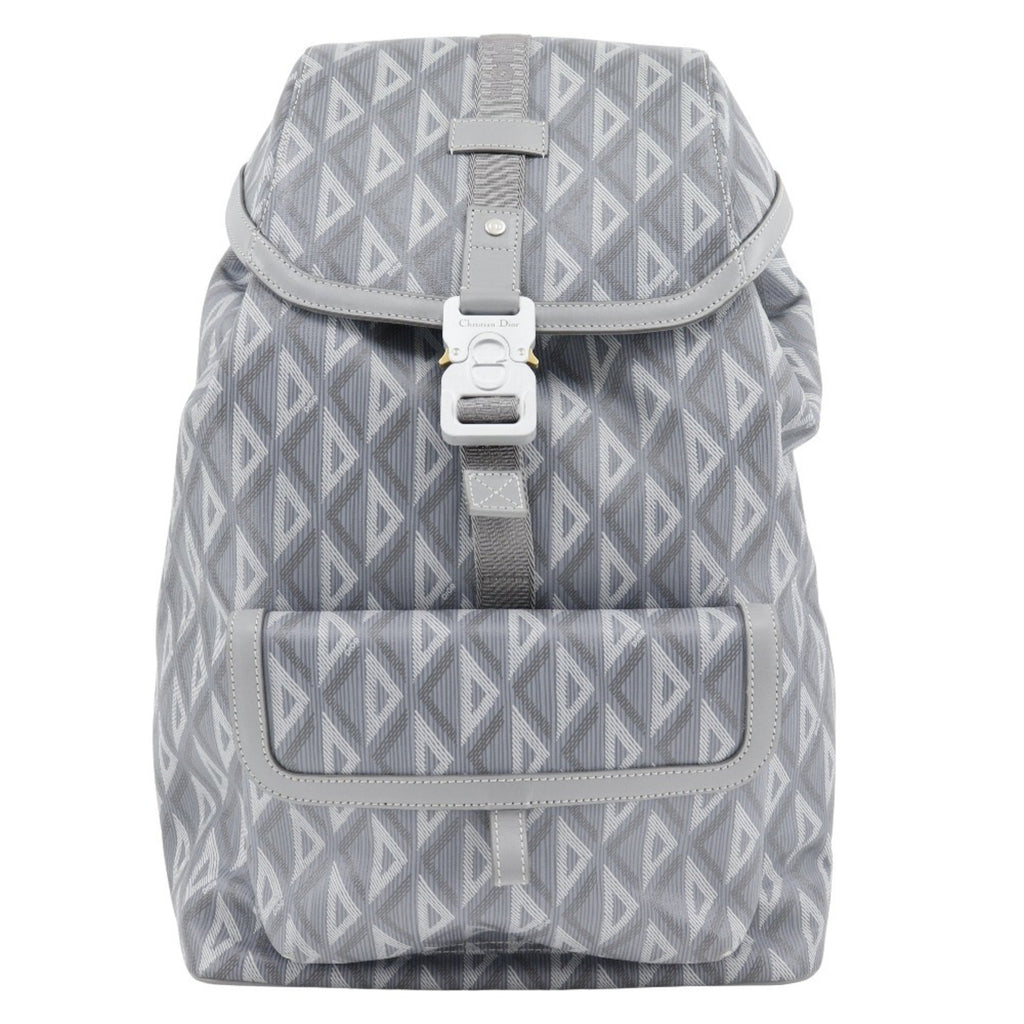 Christian Dior Gray Pvc Backpack (Pre-Owned)