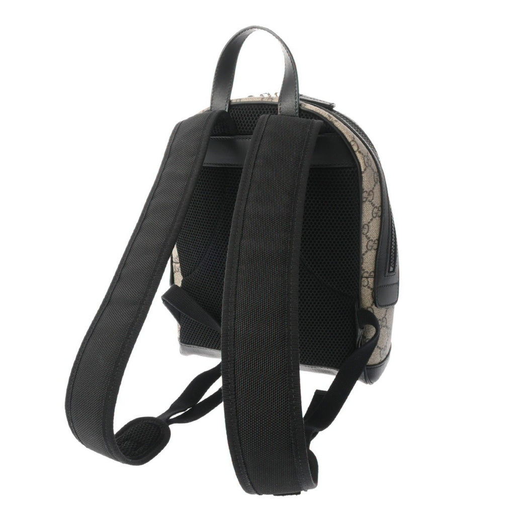 Gucci Beige Gg Supreme Leather Backpack (Pre-Owned)