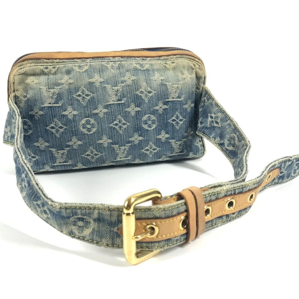 Louis Vuitton Monogram Denim Blue Monogram Monogram Denim Sling Bag