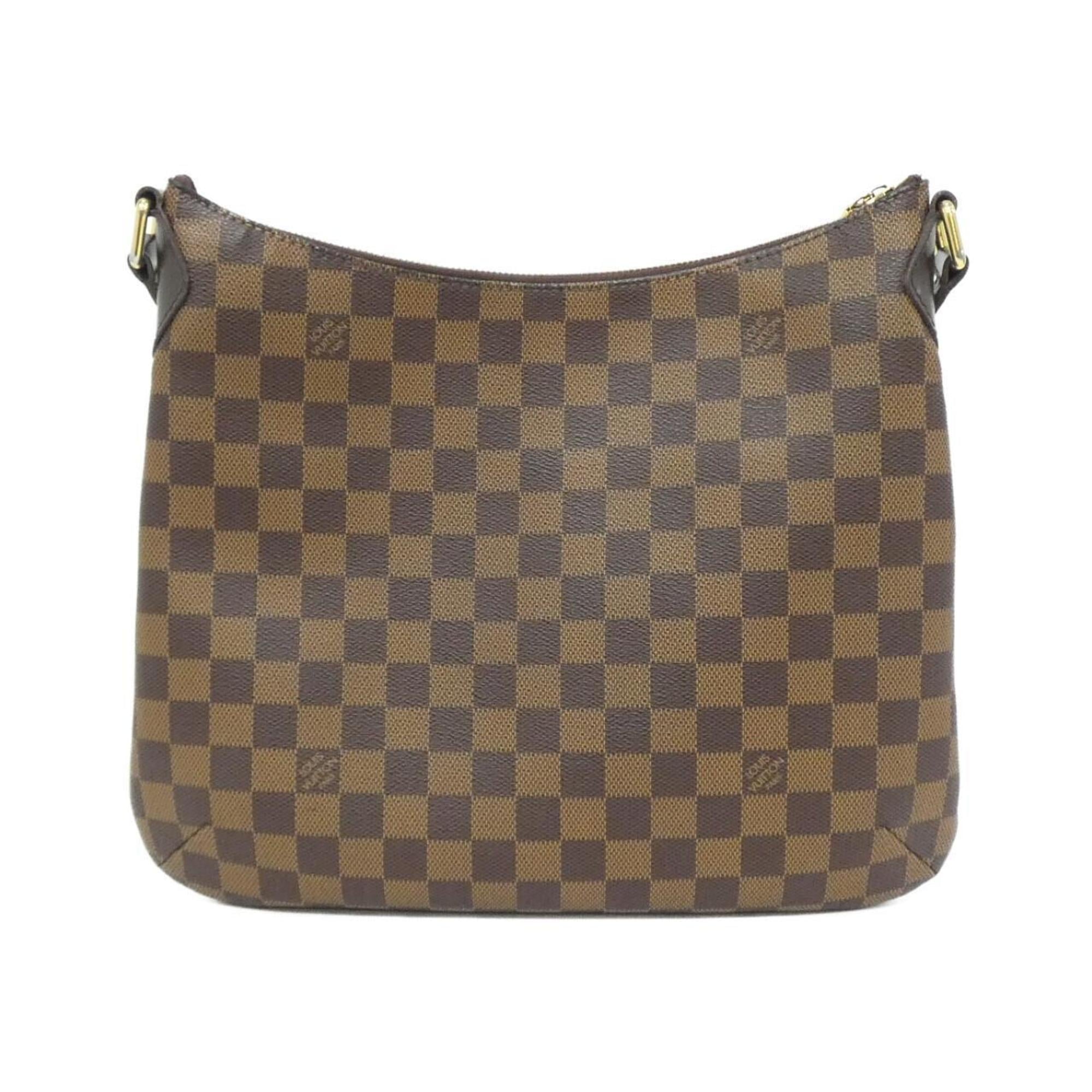 Louis Vuitton Brown Coated Canvas Shoulder Bag