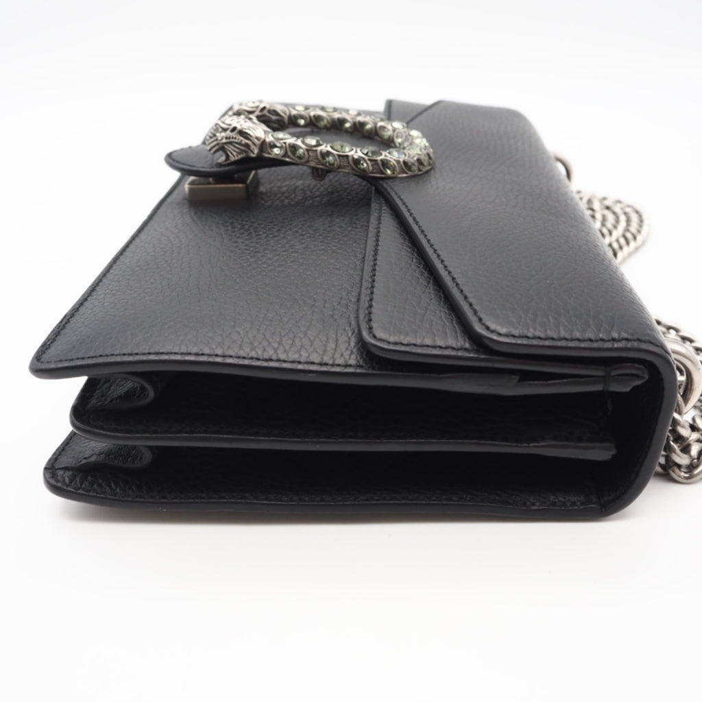 Gucci Black Leather Shoulder Bag (Pre-Owned)