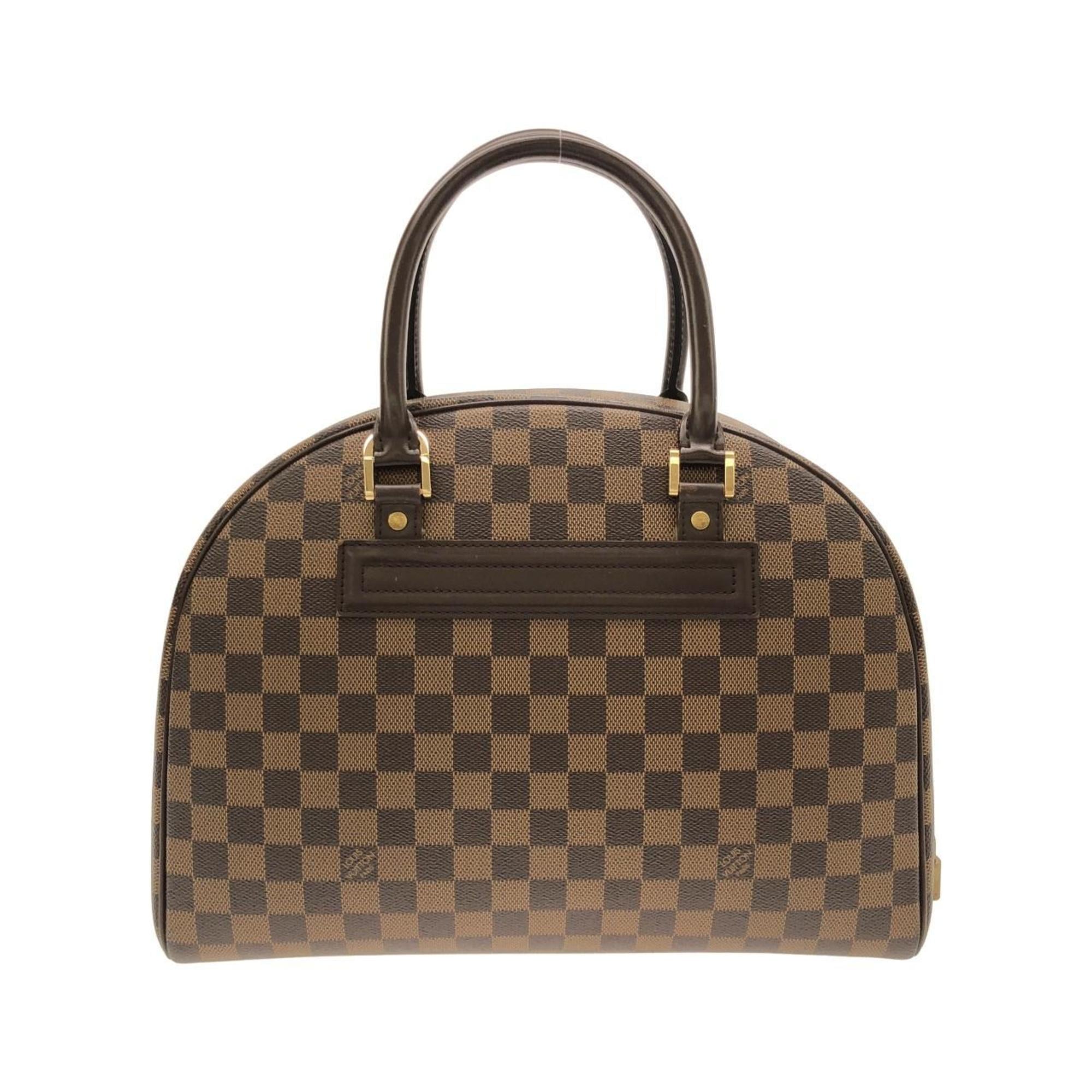 Louis Vuitton Ebene Coated Canvas Handbag