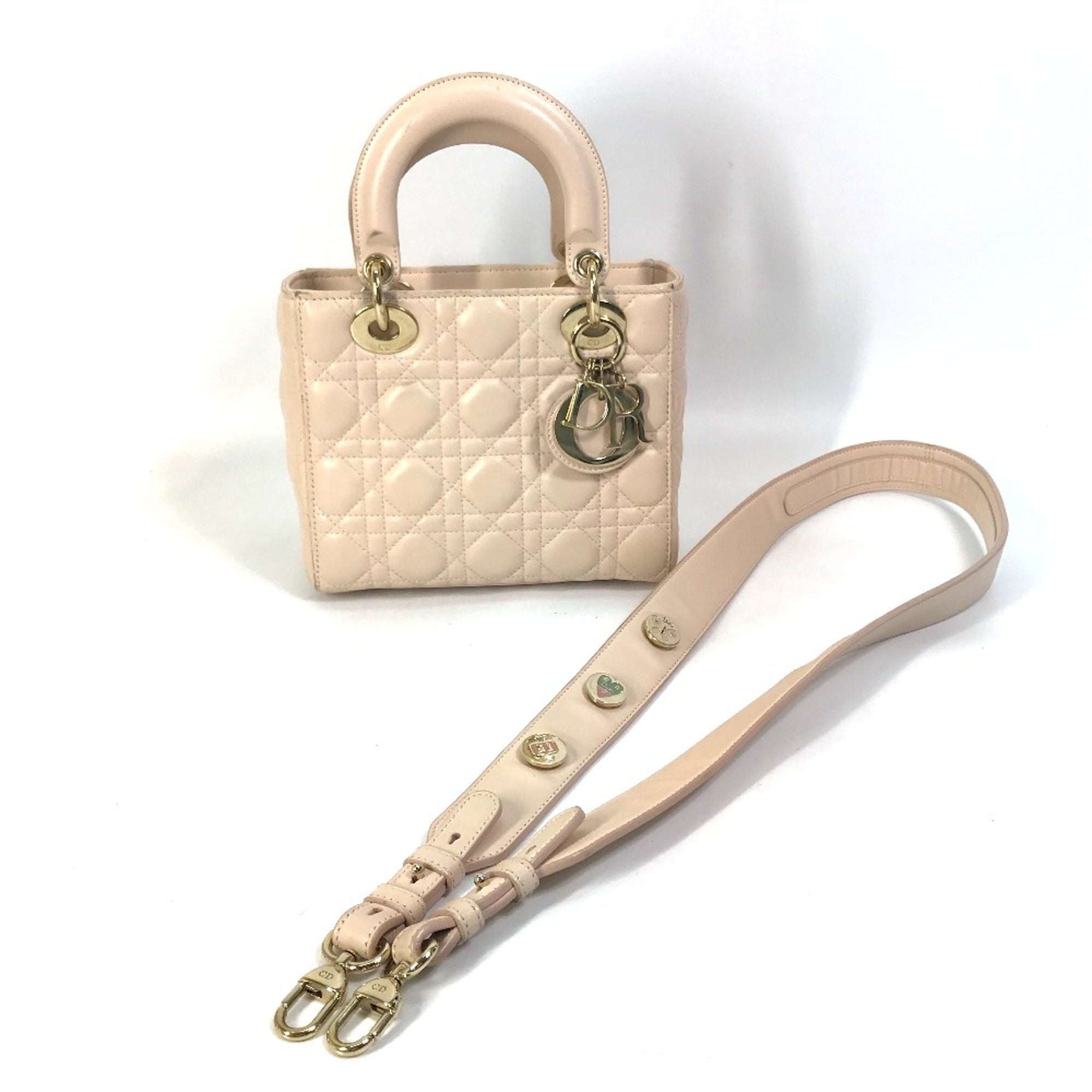 Christian Dior Beige Leather Handbag (Pre-Owned)