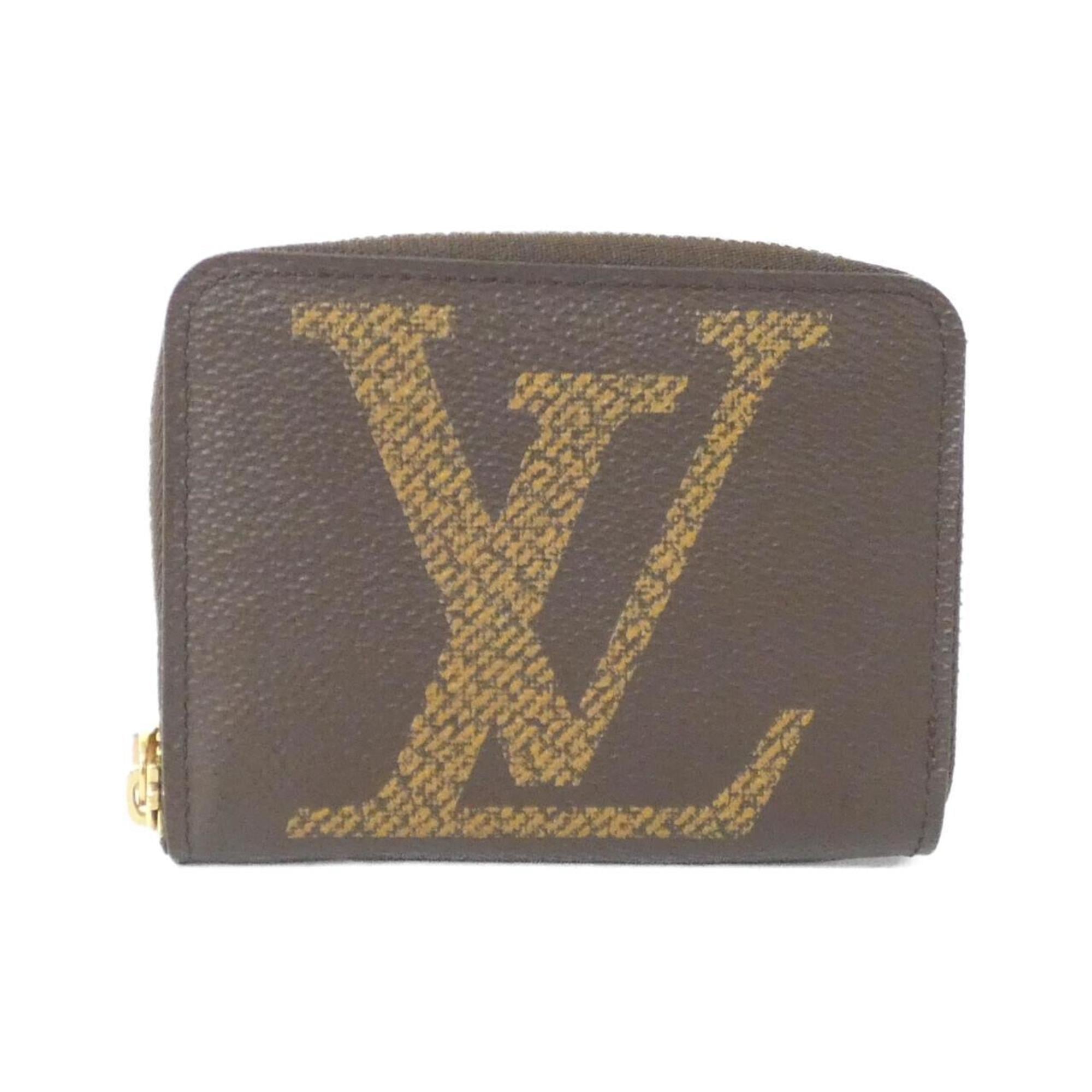 Louis Vuitton Brown Coated Canvas Coin Purse/Coin Case