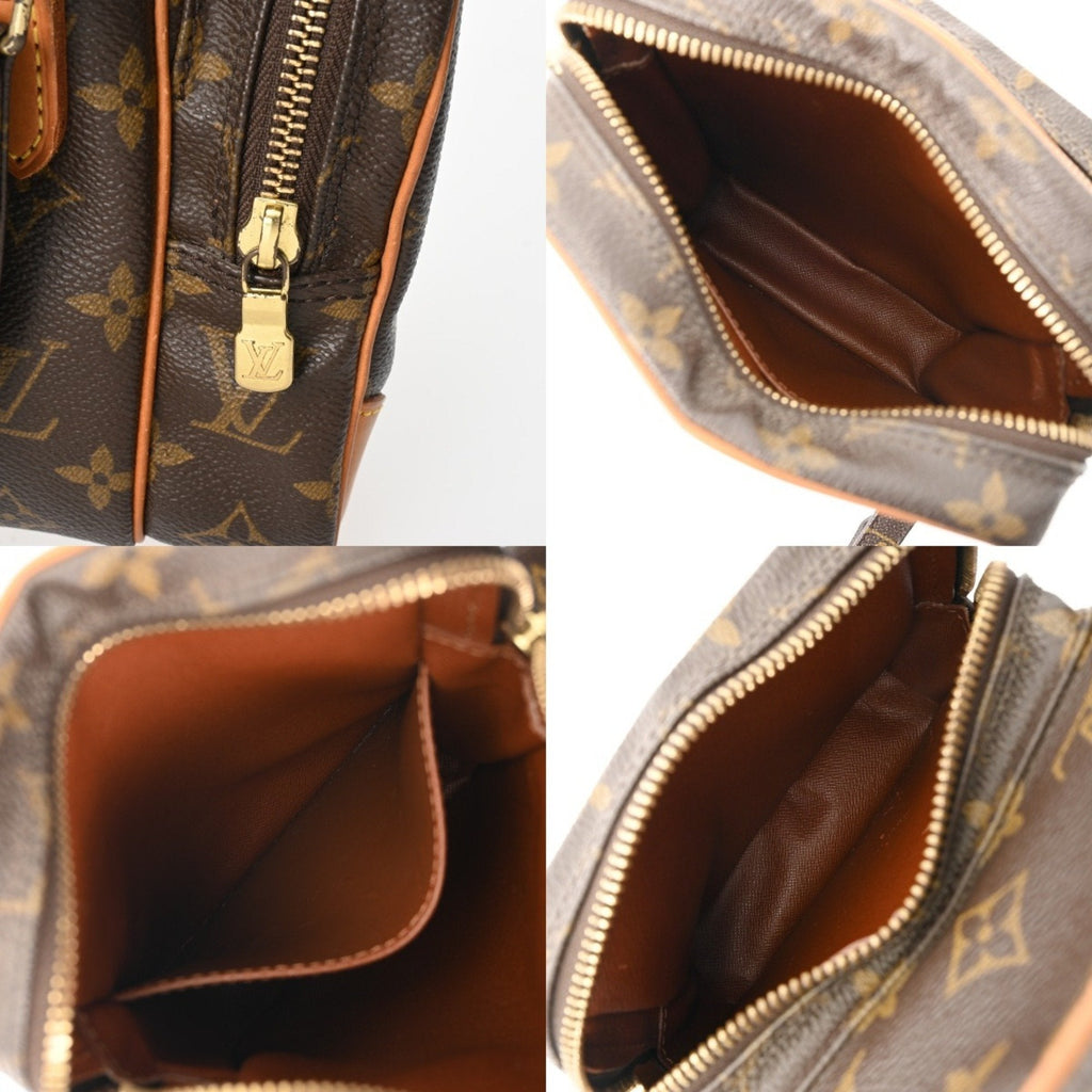 Louis Vuitton Brown Monogram Canvas Shoulder Bag