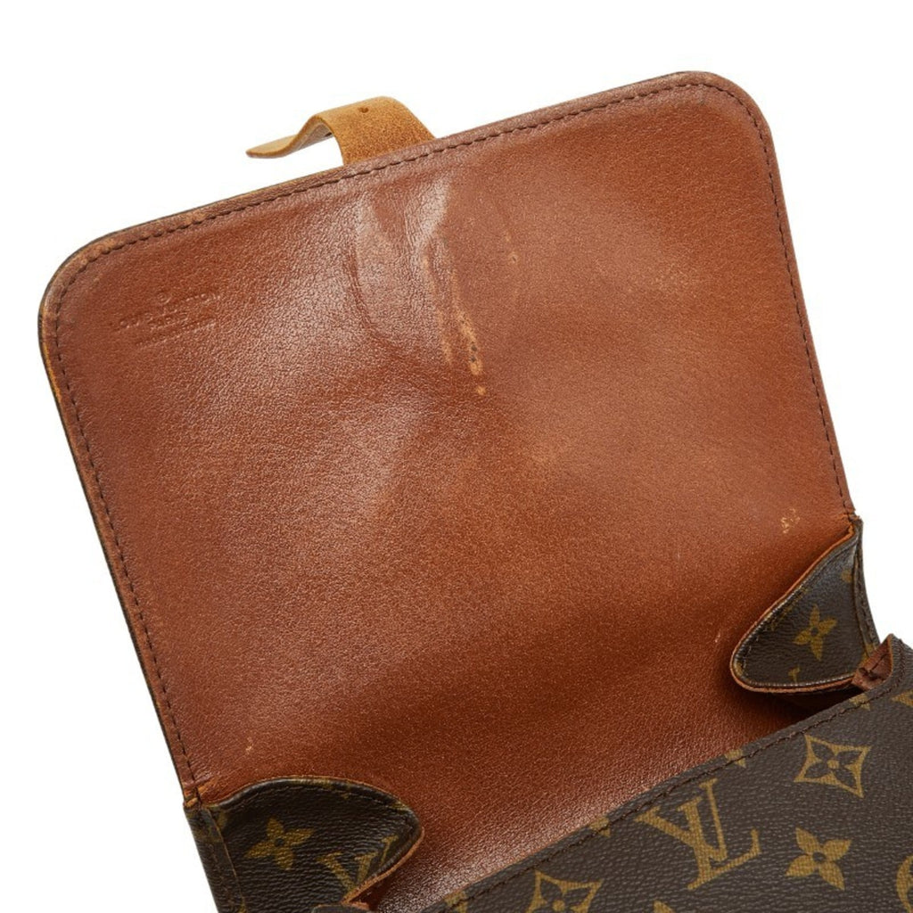 Louis Vuitton Brown Pvc Leather Shoulder Bag