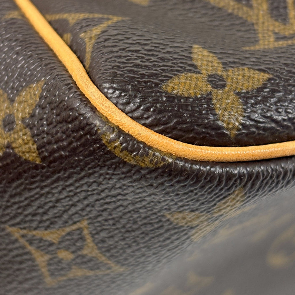 Louis Vuitton Brown Monogram Handbag Tote Bag