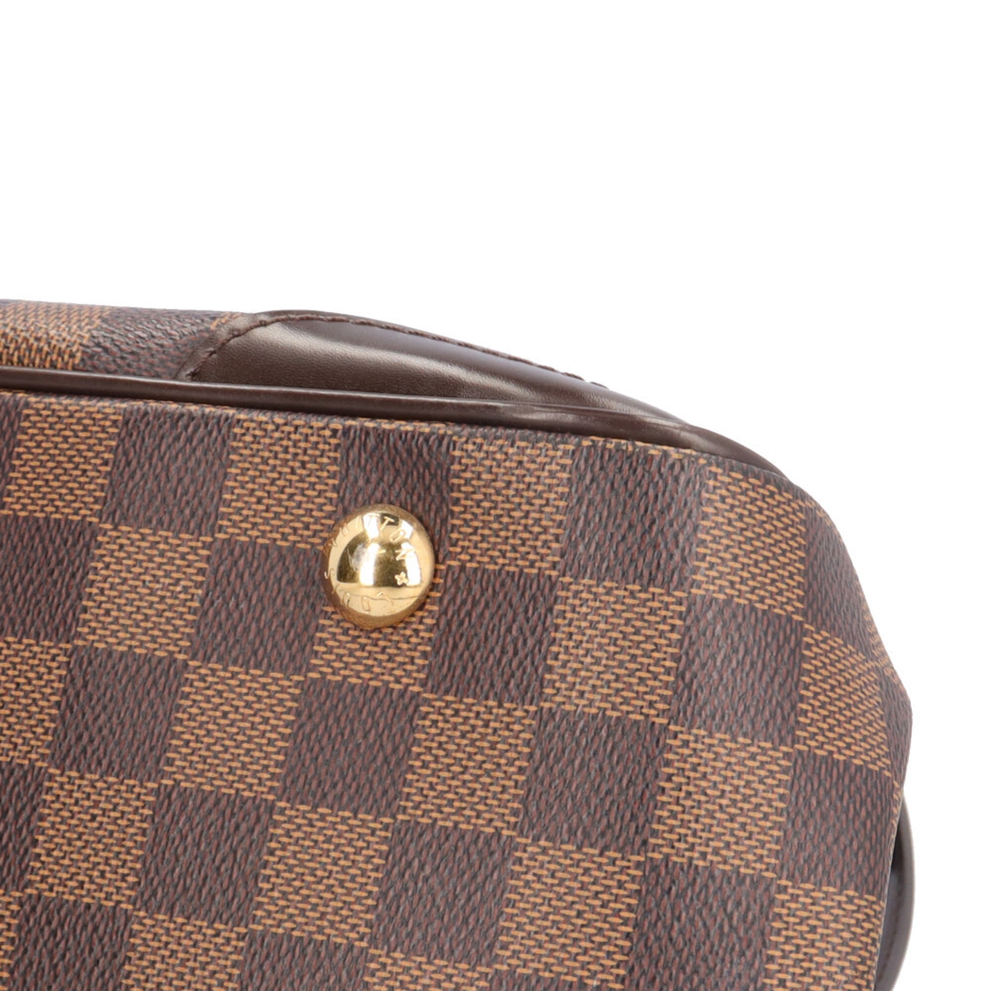 Louis Vuitton Brown Damier Canvas Handbag