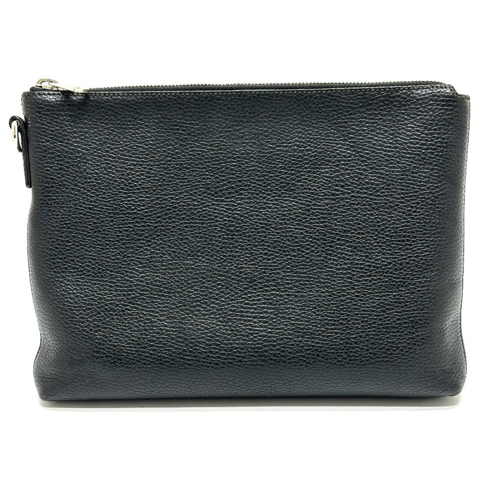 Gucci Black Leather Clutch Bag (Pre-Owned)