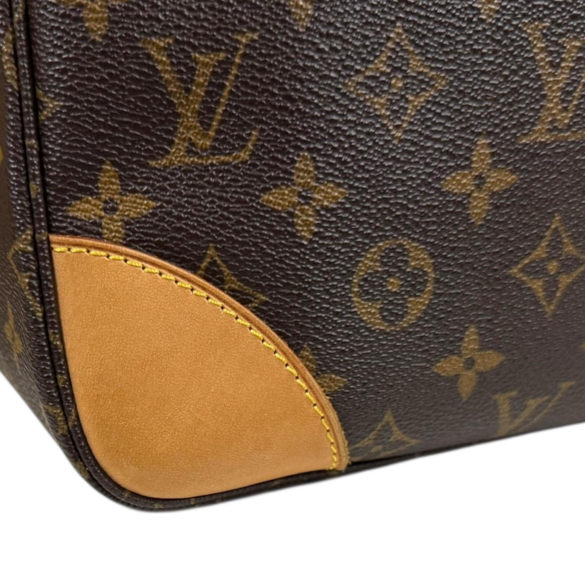 Louis Vuitton Brown Monogram Canvas Shoulder Bag