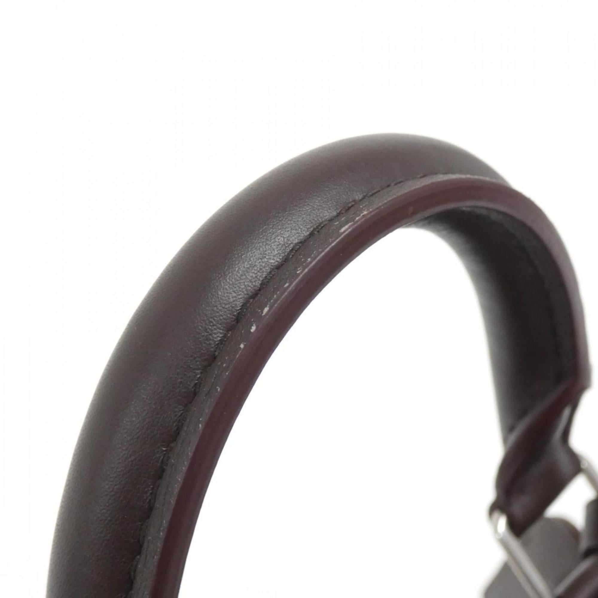 Louis Vuitton Brown Leather Handbag
