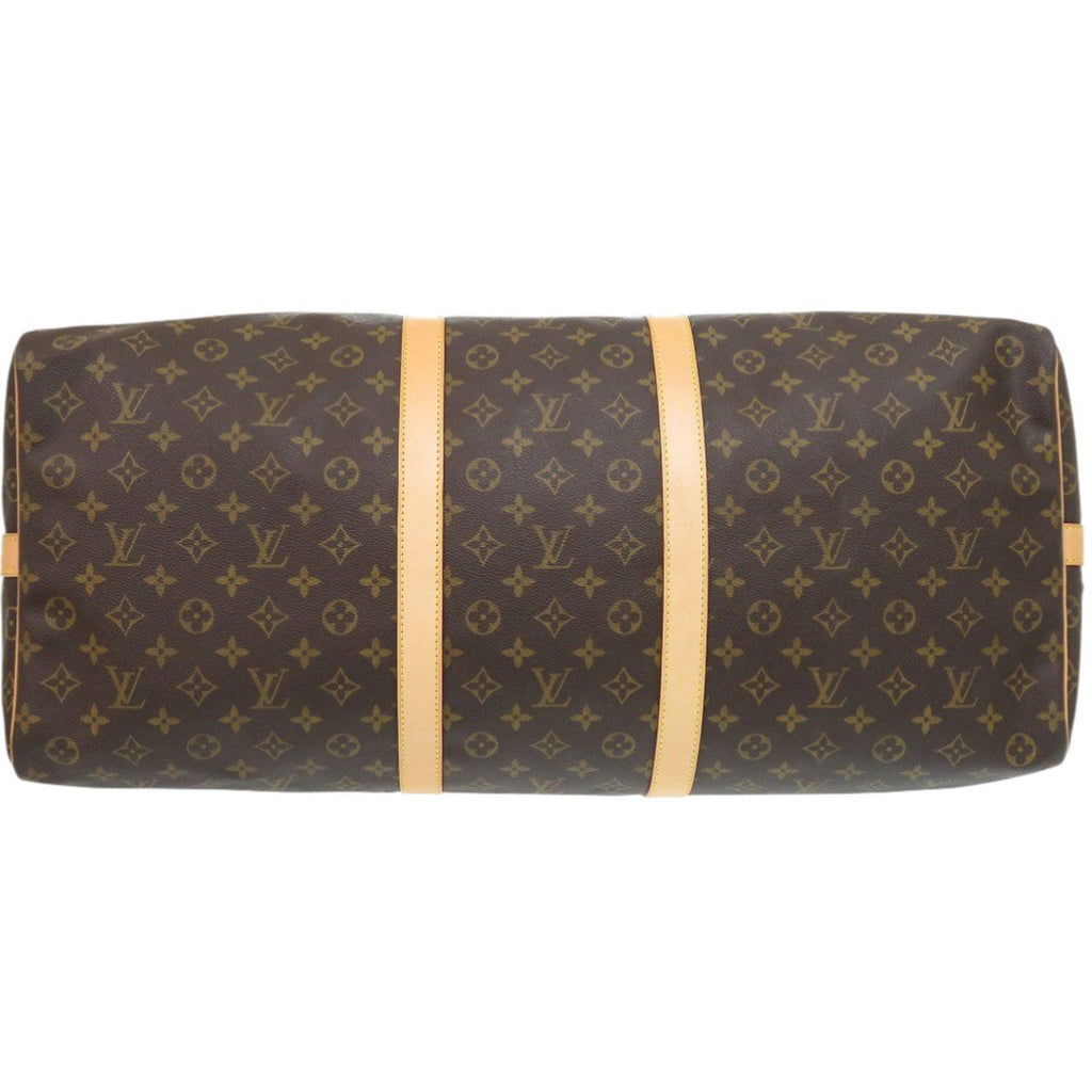 Louis Vuitton Brown Monogram Canvas Boston Bag