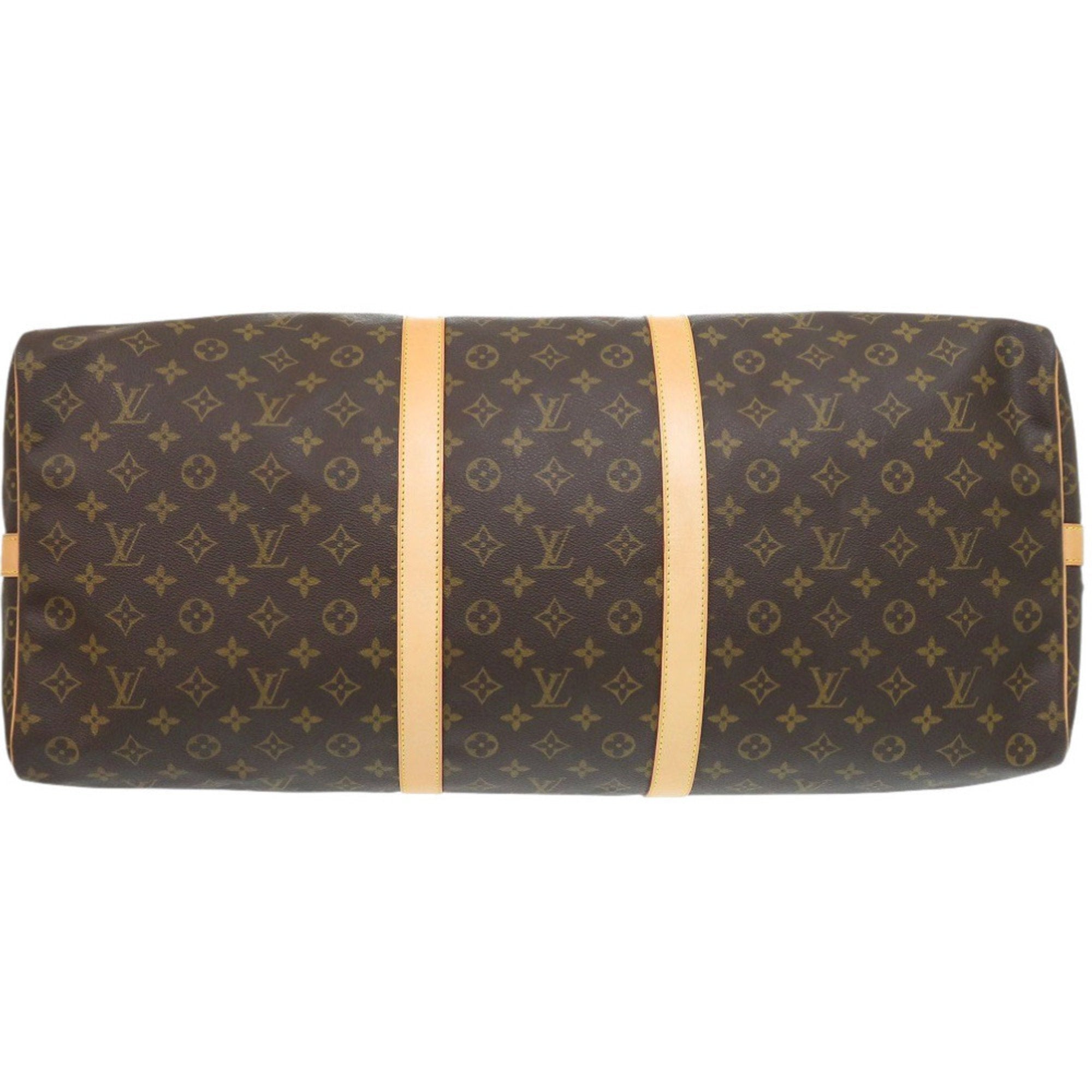 Louis Vuitton Brown Monogram Canvas Boston Bag