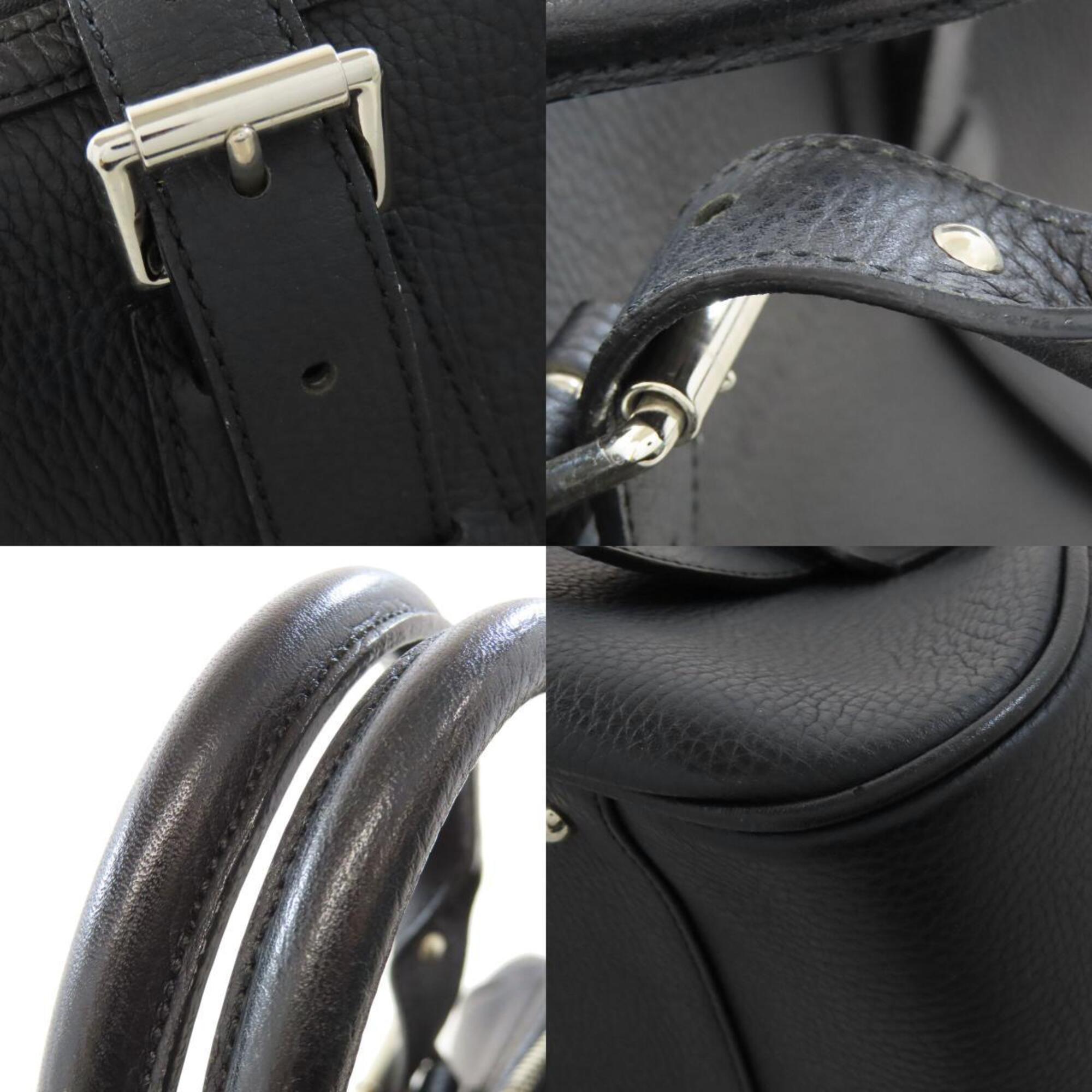 Burberry Black Leather Handbag