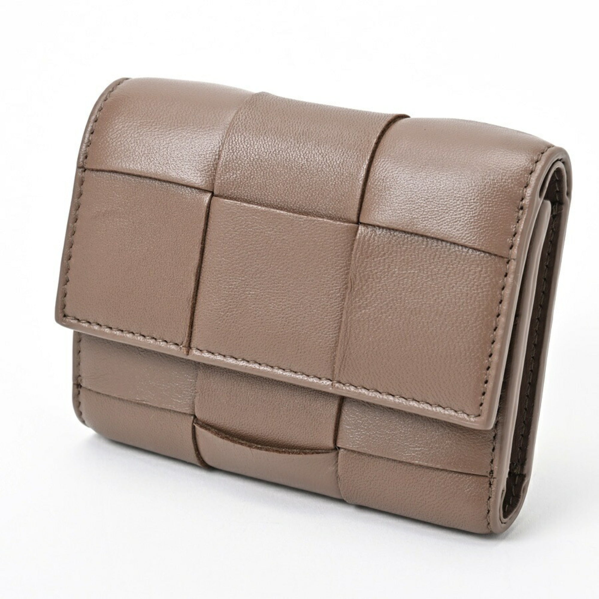 Bottega Veneta Leather Wallet (Tri-Fold)