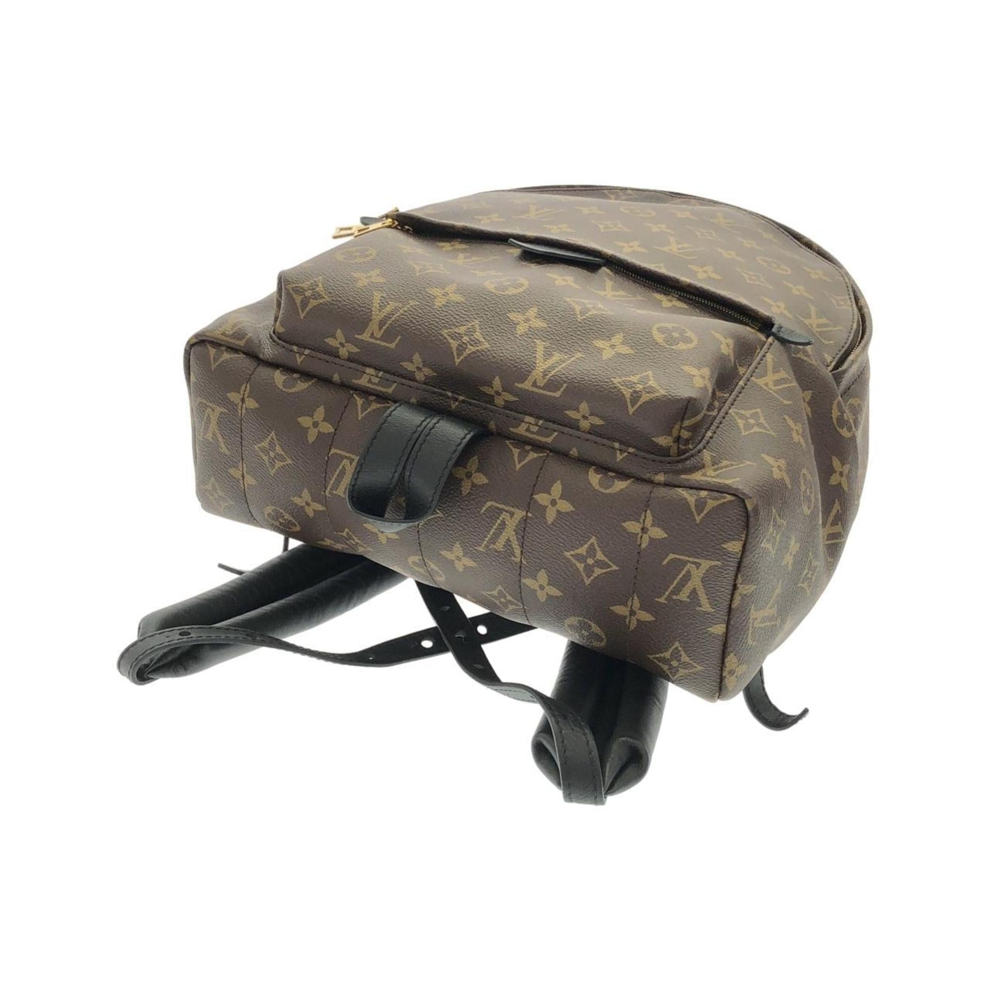 Louis Vuitton Marron Coated Canvas Backpack