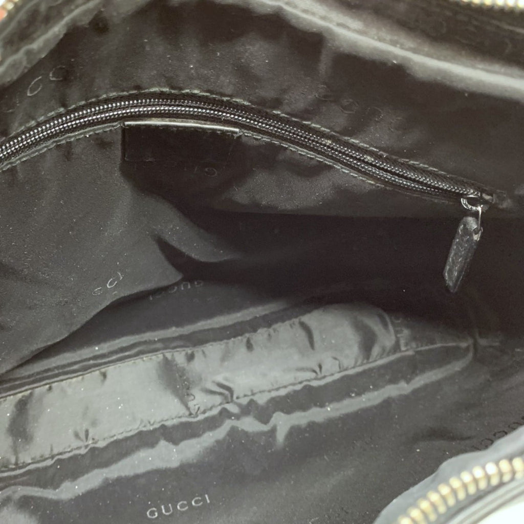 Gucci Black Leather Shoulder Bag (Pre-Owned)
