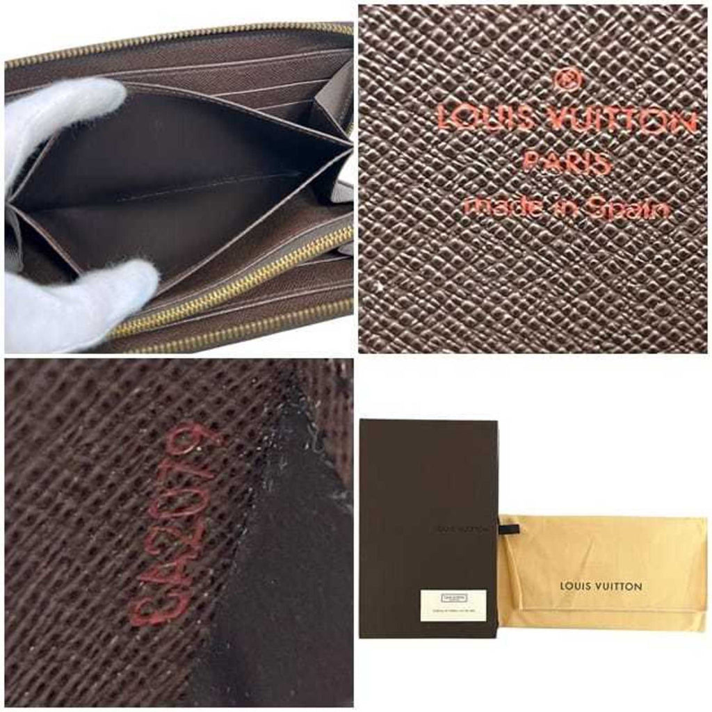 Louis Vuitton Damier Brown Damier Canvas Ebene Damier Canvas Coin Purse/Coin Case