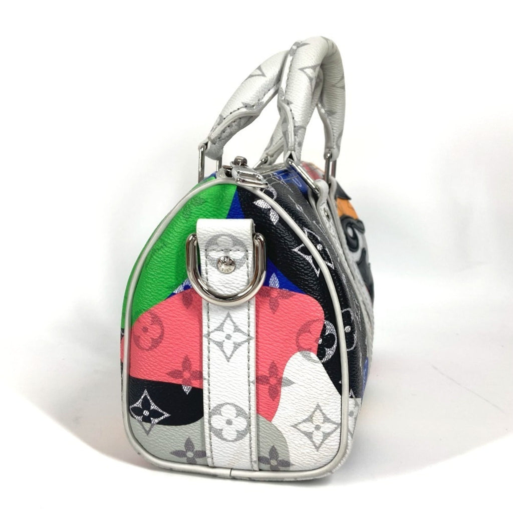 Louis Vuitton Multi-Color Monogram Leather Boston Bag Handbag Shoulder Bag