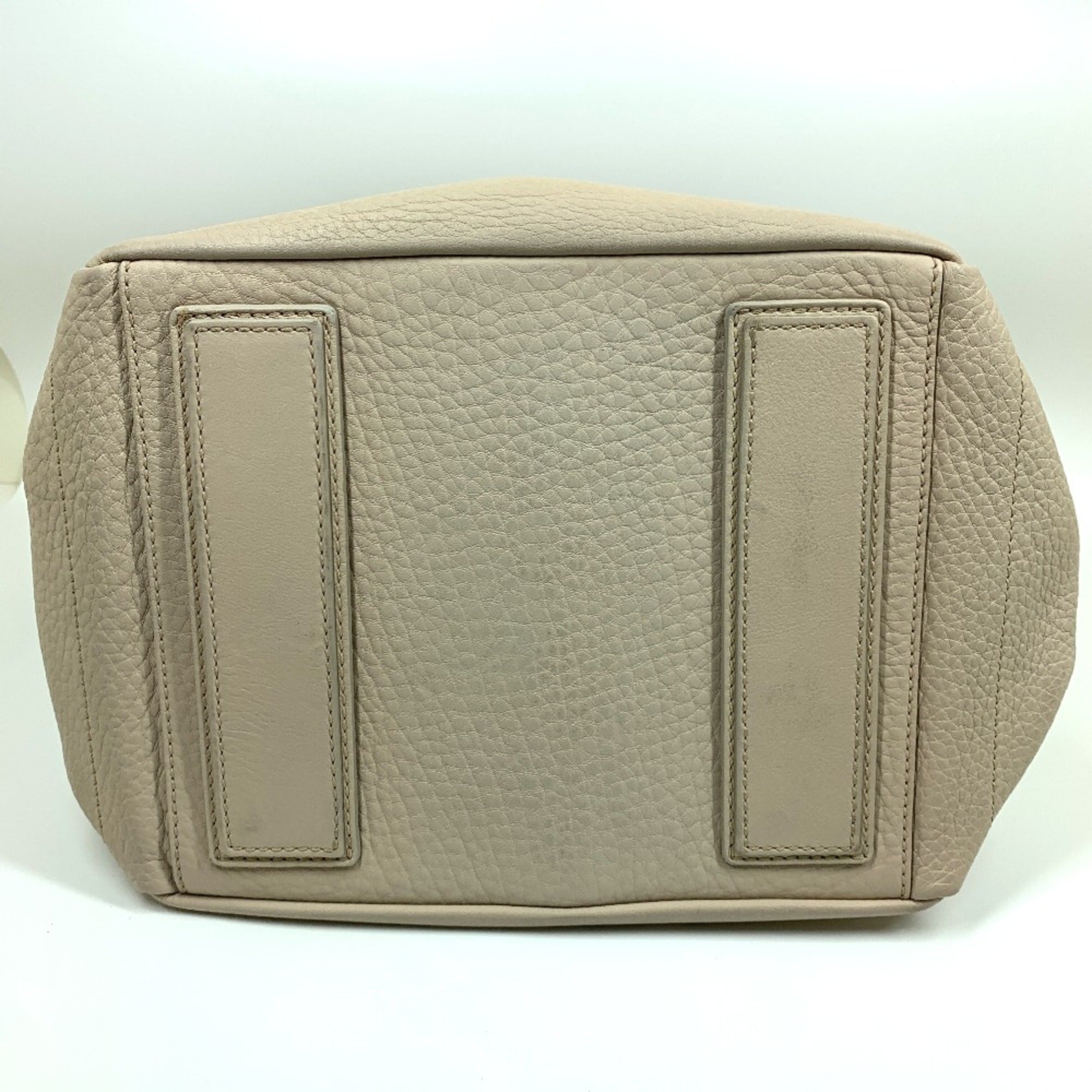 Celine Beige Leather Handbag