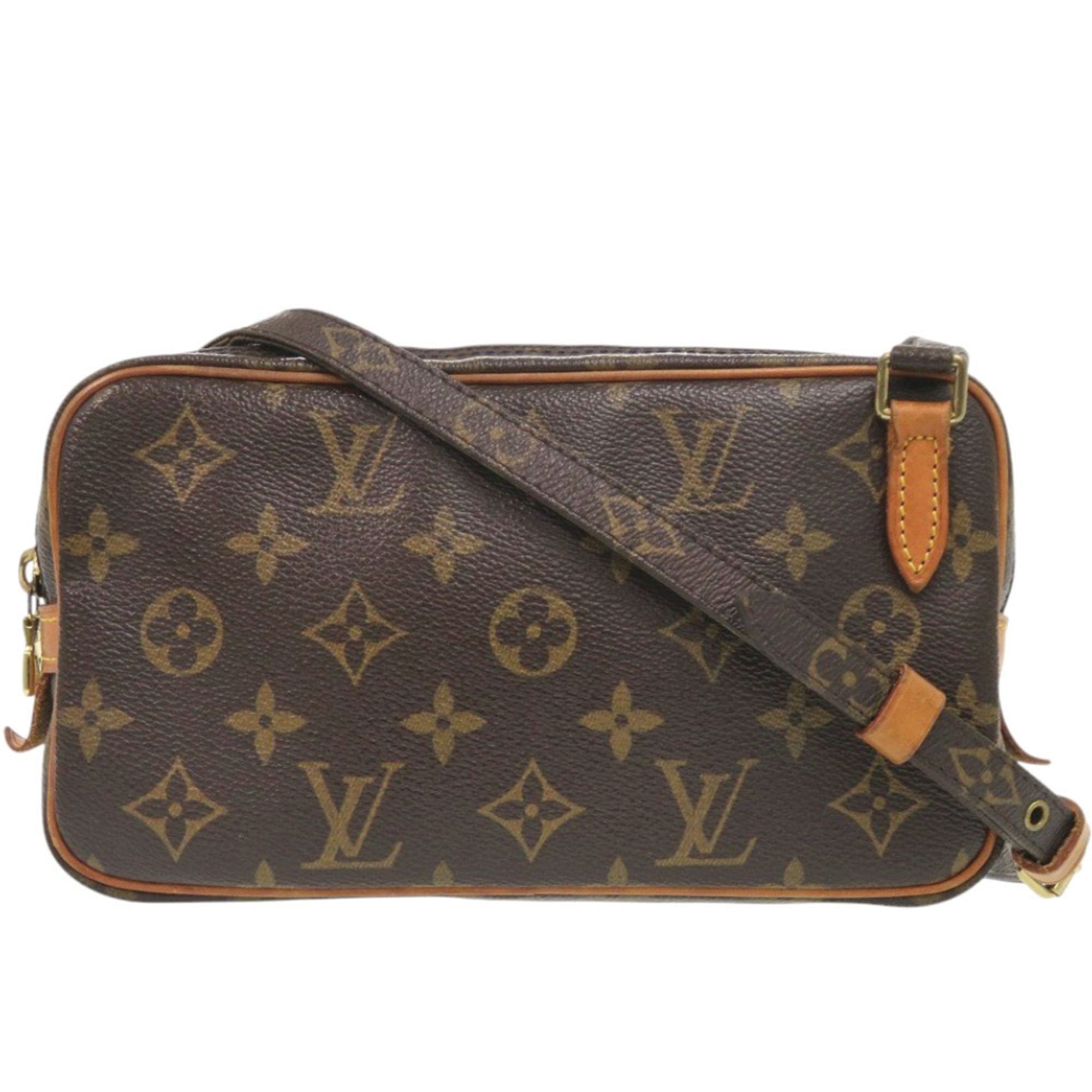 Louis Vuitton Brown Monogram Shoulder Bag