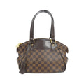 Louis Vuitton Brown Coated Canvas Handbag