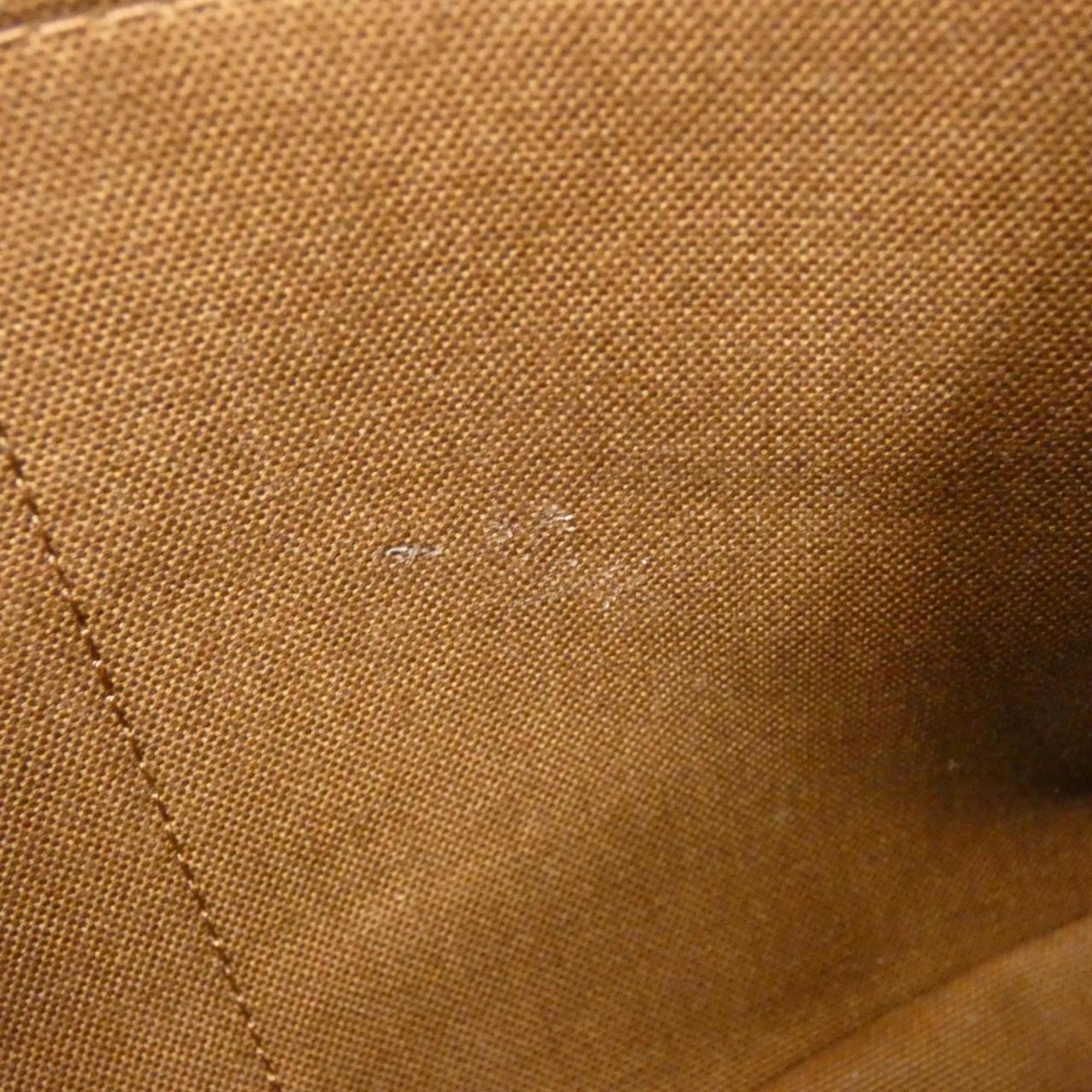 Louis Vuitton Monogram Marron Coated Canvas Pochette