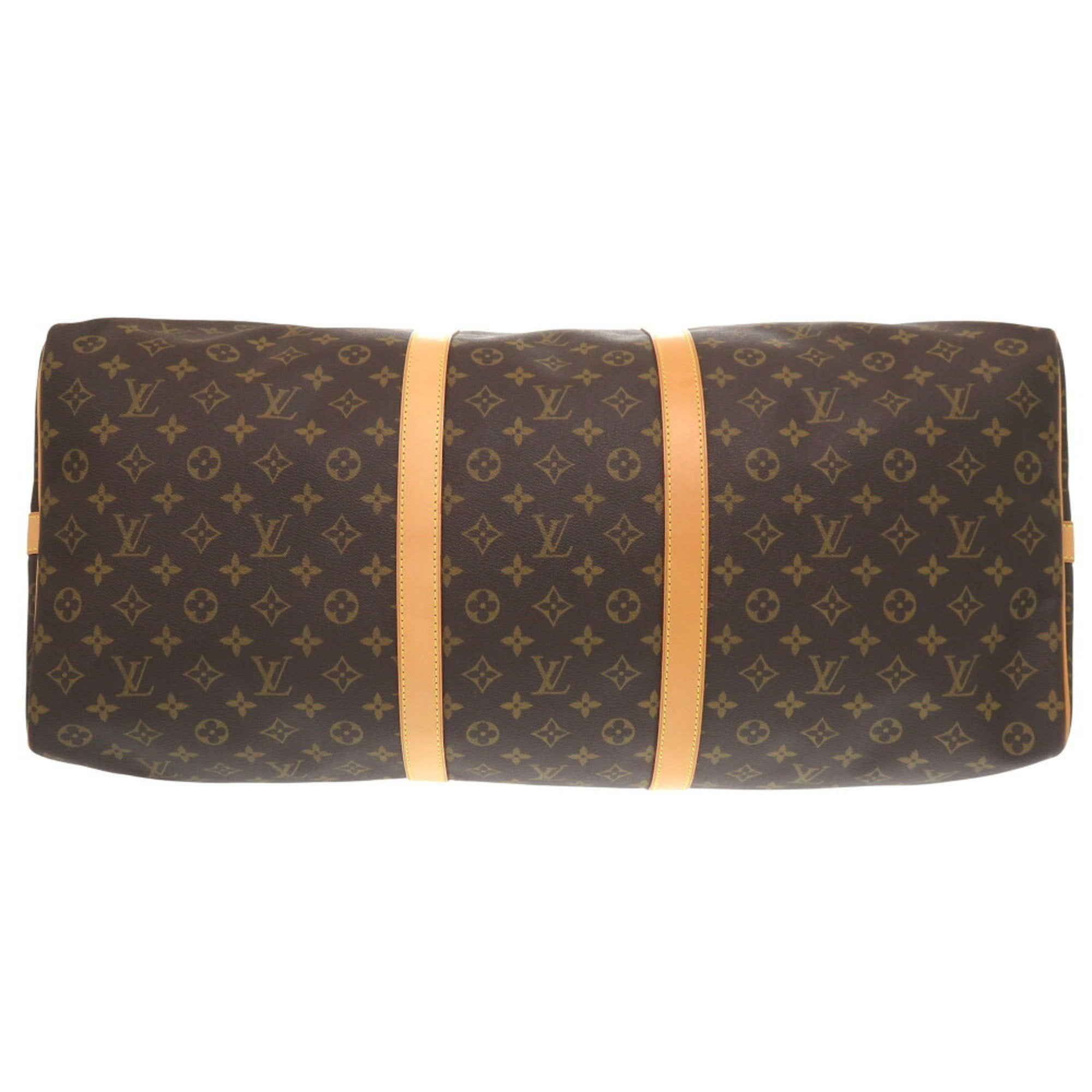 Louis Vuitton Monogram Brown Monogram Boston Bag