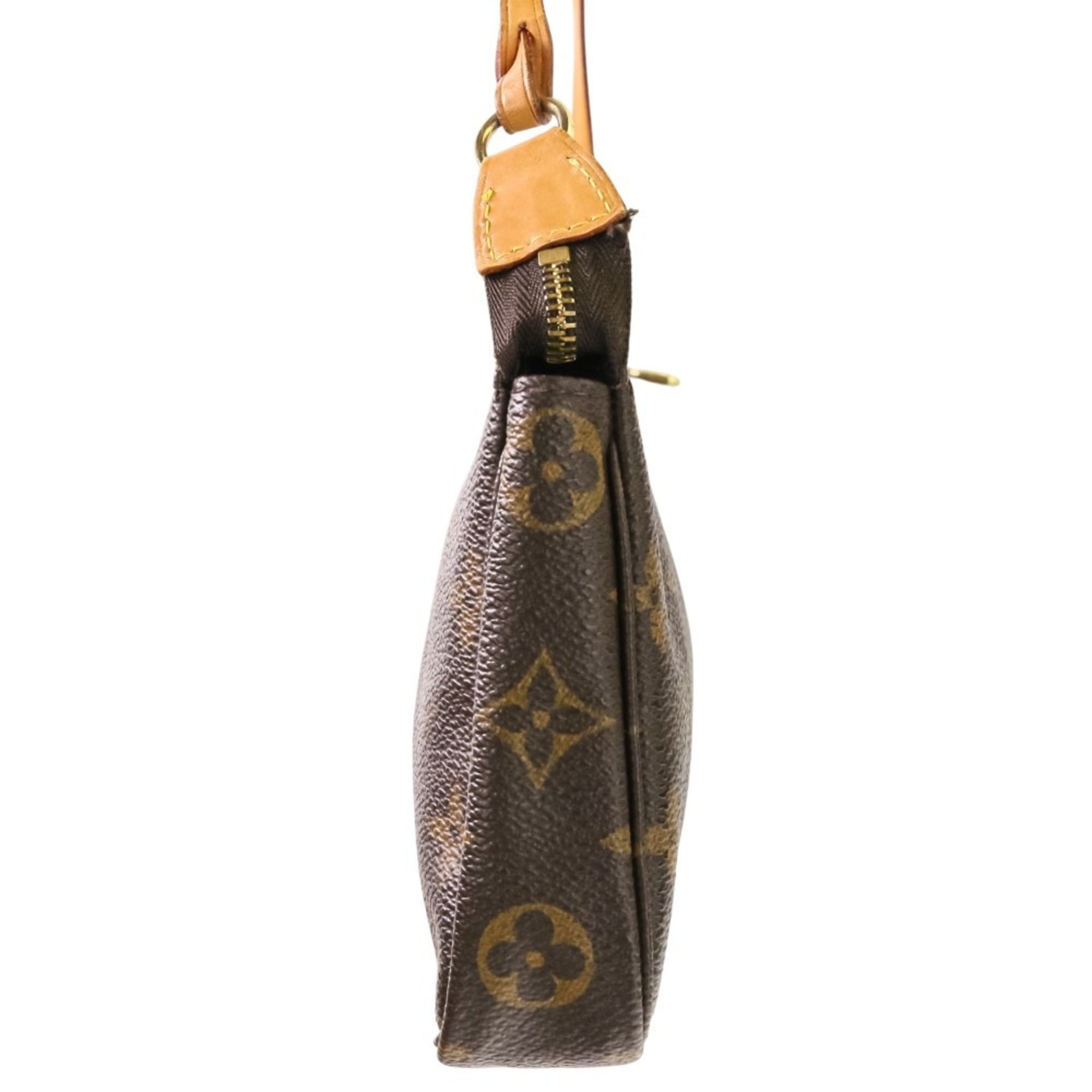 Louis Vuitton Brown Monogram Monogram Pochette Pouch