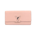 Louis Vuitton Galle Magnolia Or Pink Leather Coin Purse/Coin Case
