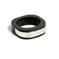 Louis Vuitton Metal Wood Band Ring
