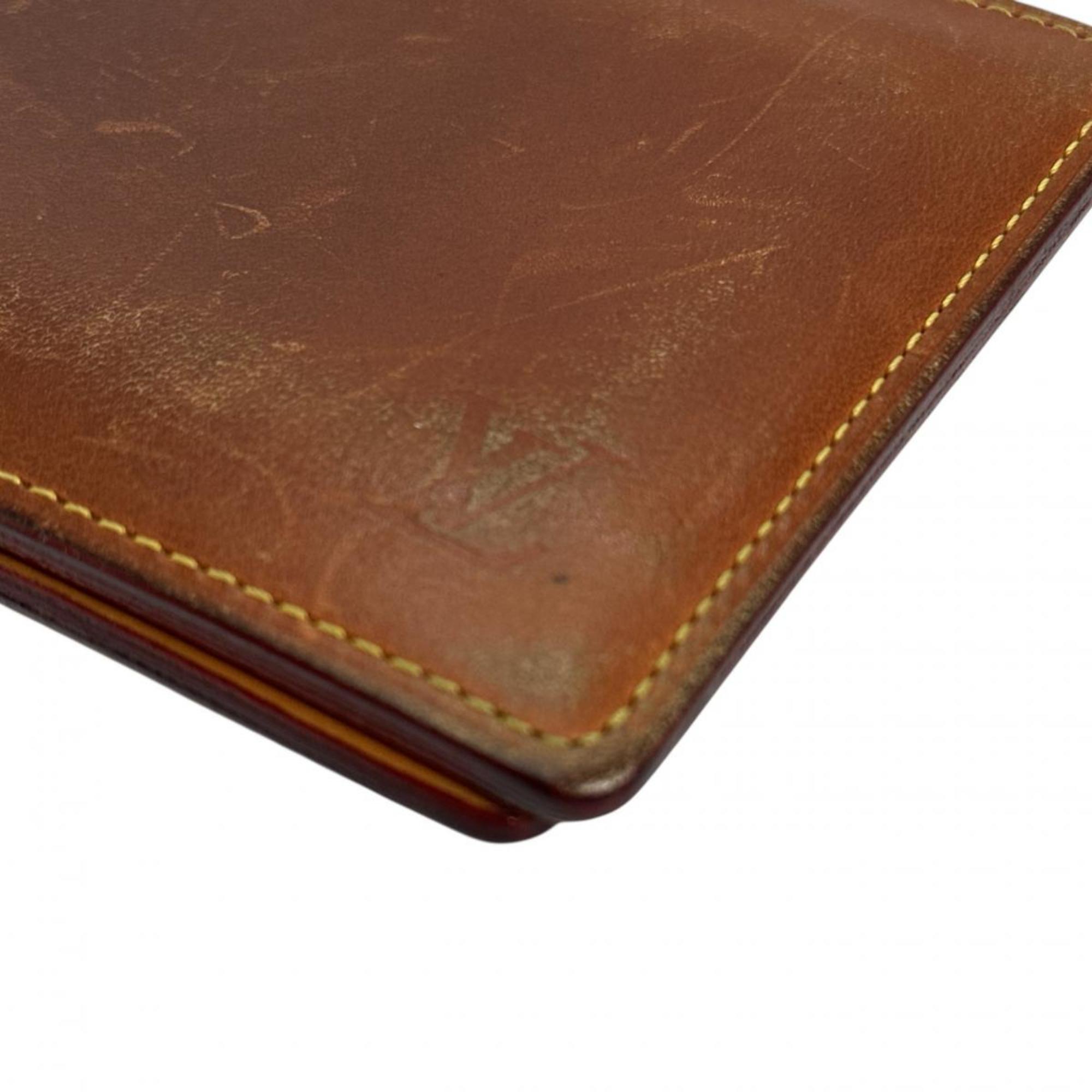 Louis Vuitton Nomad Brown Leather Wallet