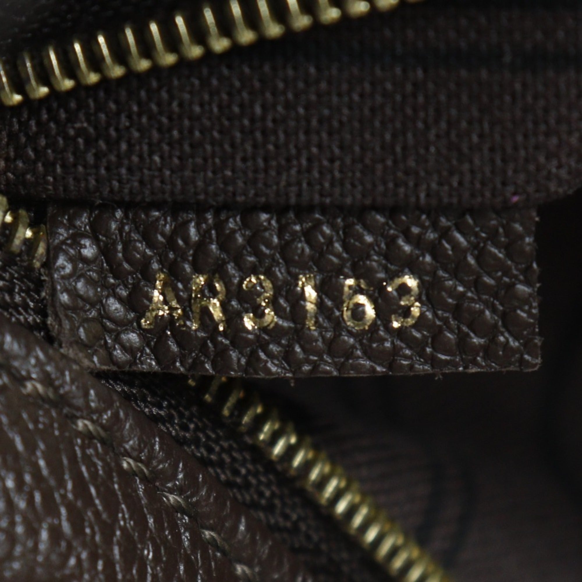 Louis Vuitton Brown Earth Monogram Empreinte Shoulder Bag