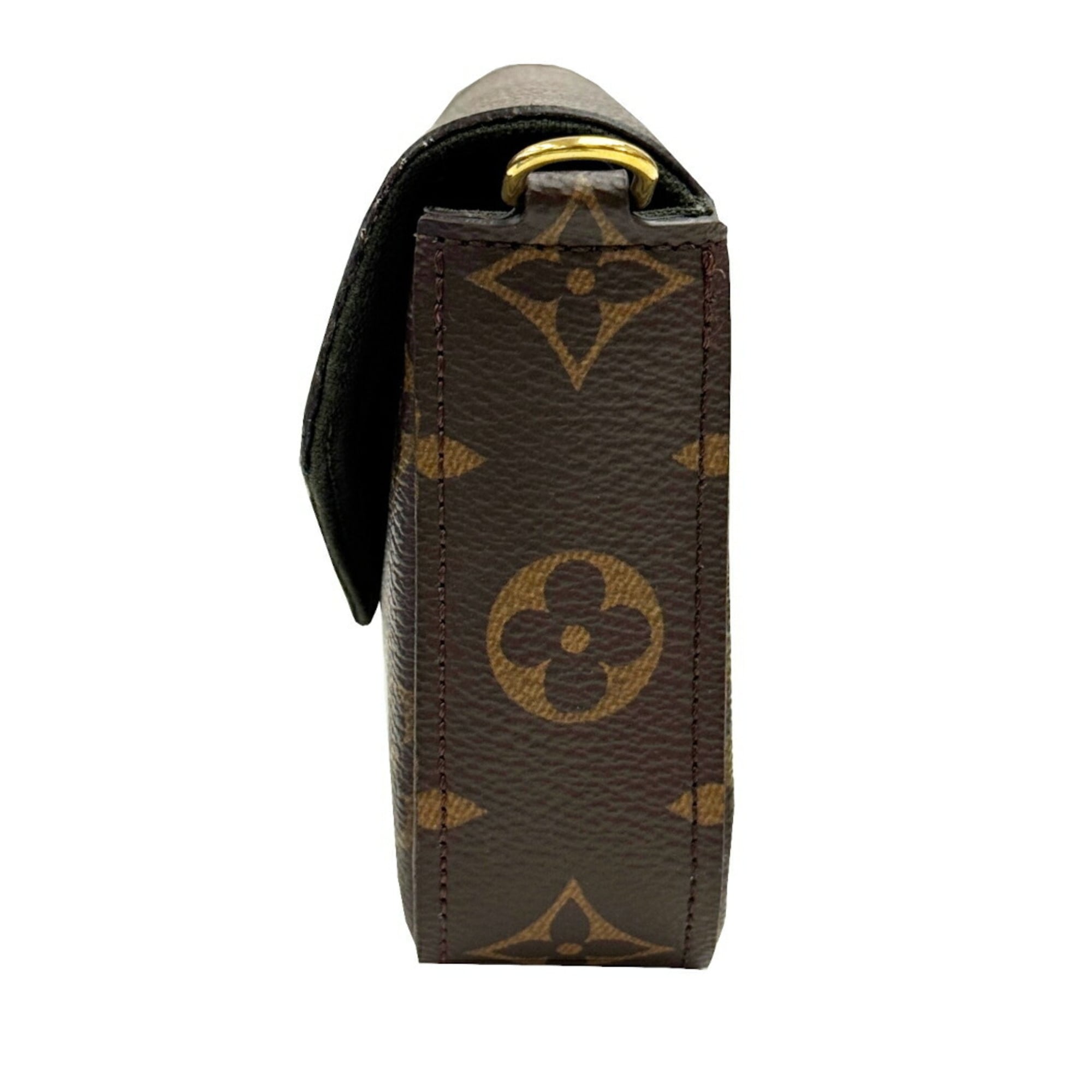 Louis Vuitton Brown Monogram Pochette Shoulder Bag