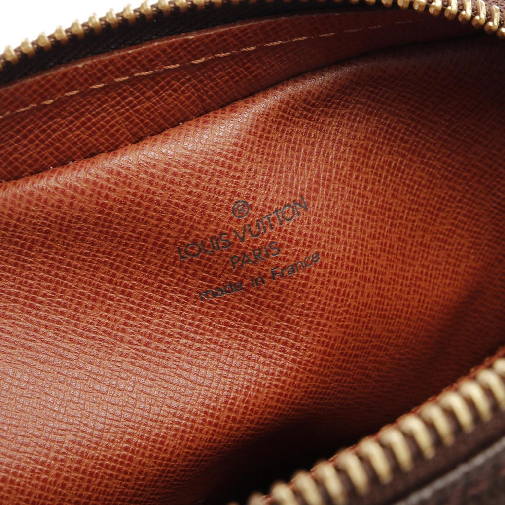 Louis Vuitton Brown Monogram Coated Canvas Leather Pvc Shoulder Bag