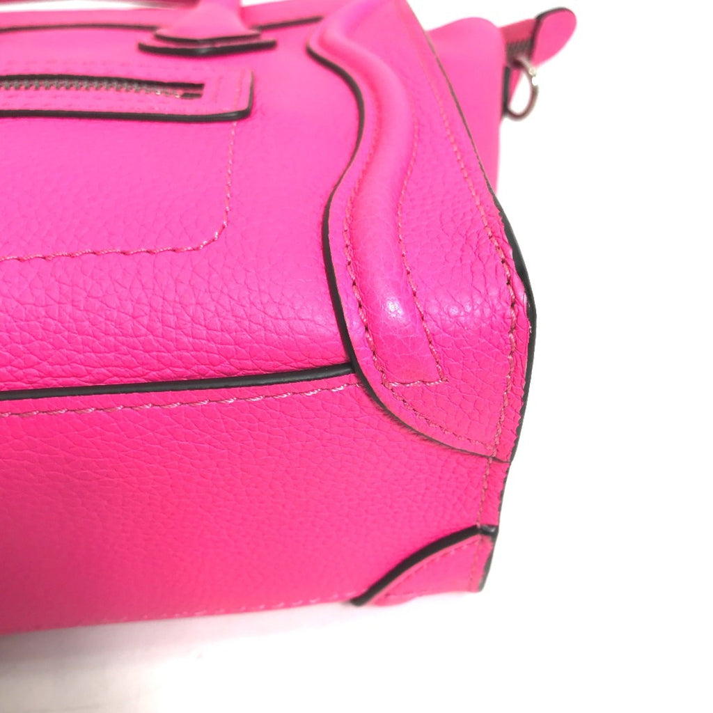 Celine Pink Leather Handbag