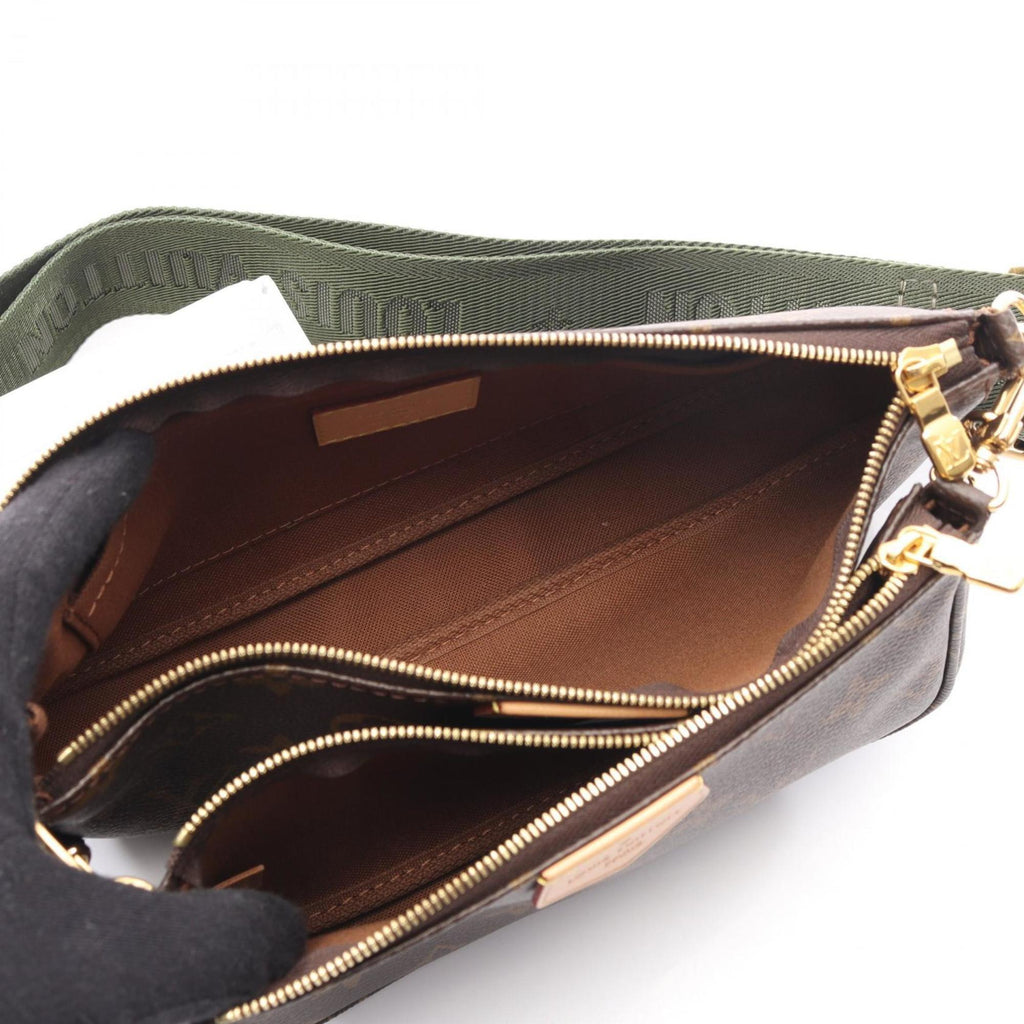 Louis Vuitton Brown Khaki Monogram Monogram Shoulder Bag