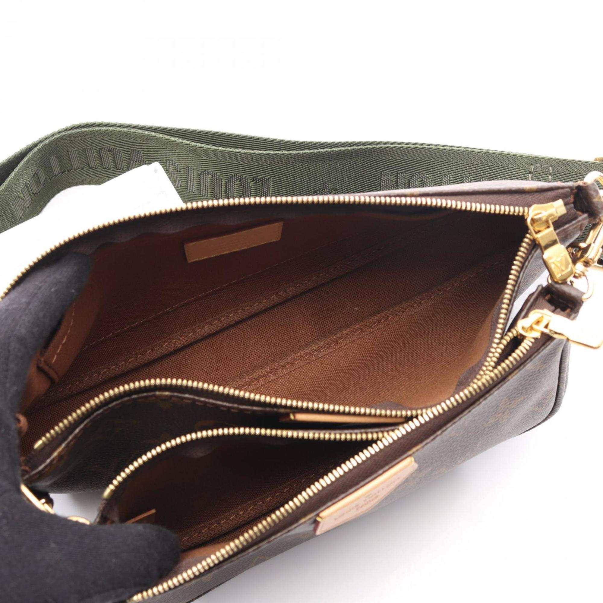 Louis Vuitton Brown Khaki Monogram Monogram Shoulder Bag