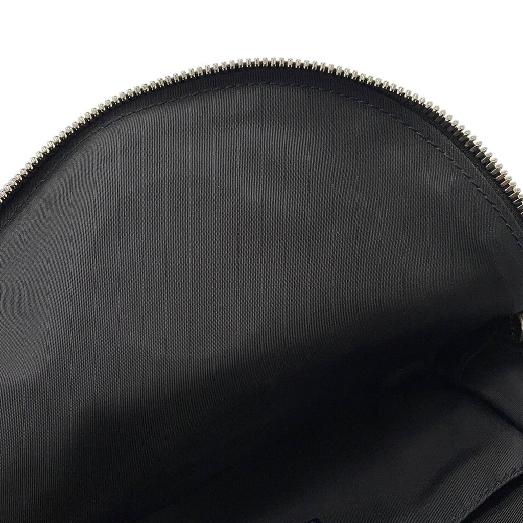 Gucci Black Nylon Leather Handbag Sling Bag (Pre-Owned)