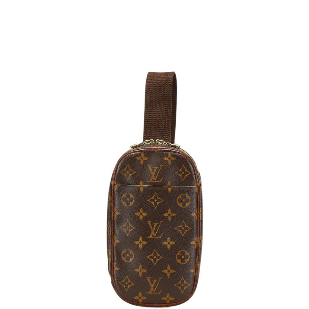 Louis Vuitton Monogram Brown Pvc Leather Sling Bag
