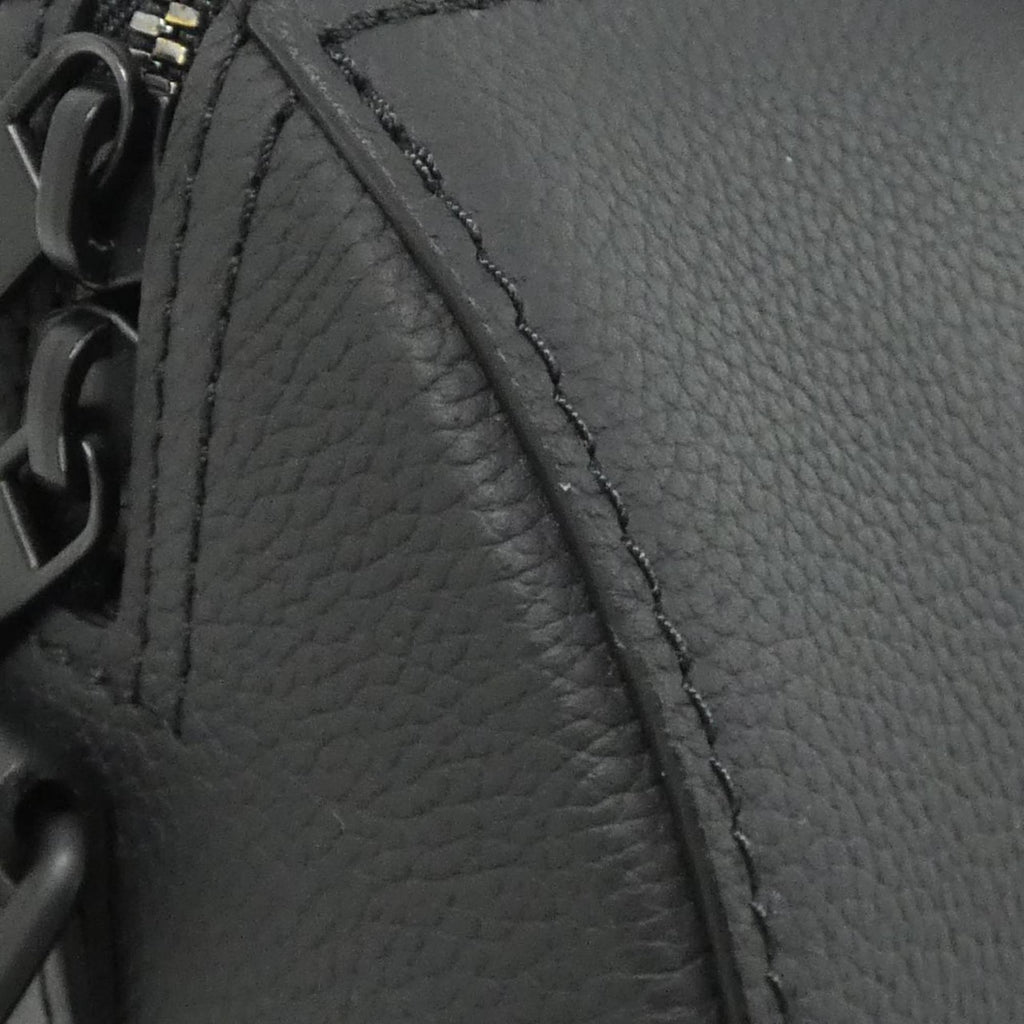 Louis Vuitton Black Leather Shoulder Bag